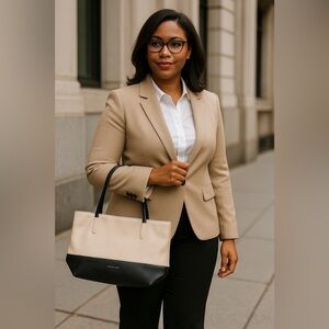 👜 Tote - Danielle Nicole Two-Tone Bag – Chic & Versatile!